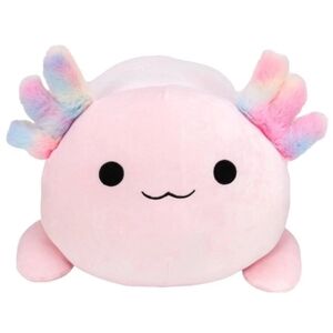 Squishmallow - Archie Axolotl HUGMEES Plush Laying NWT